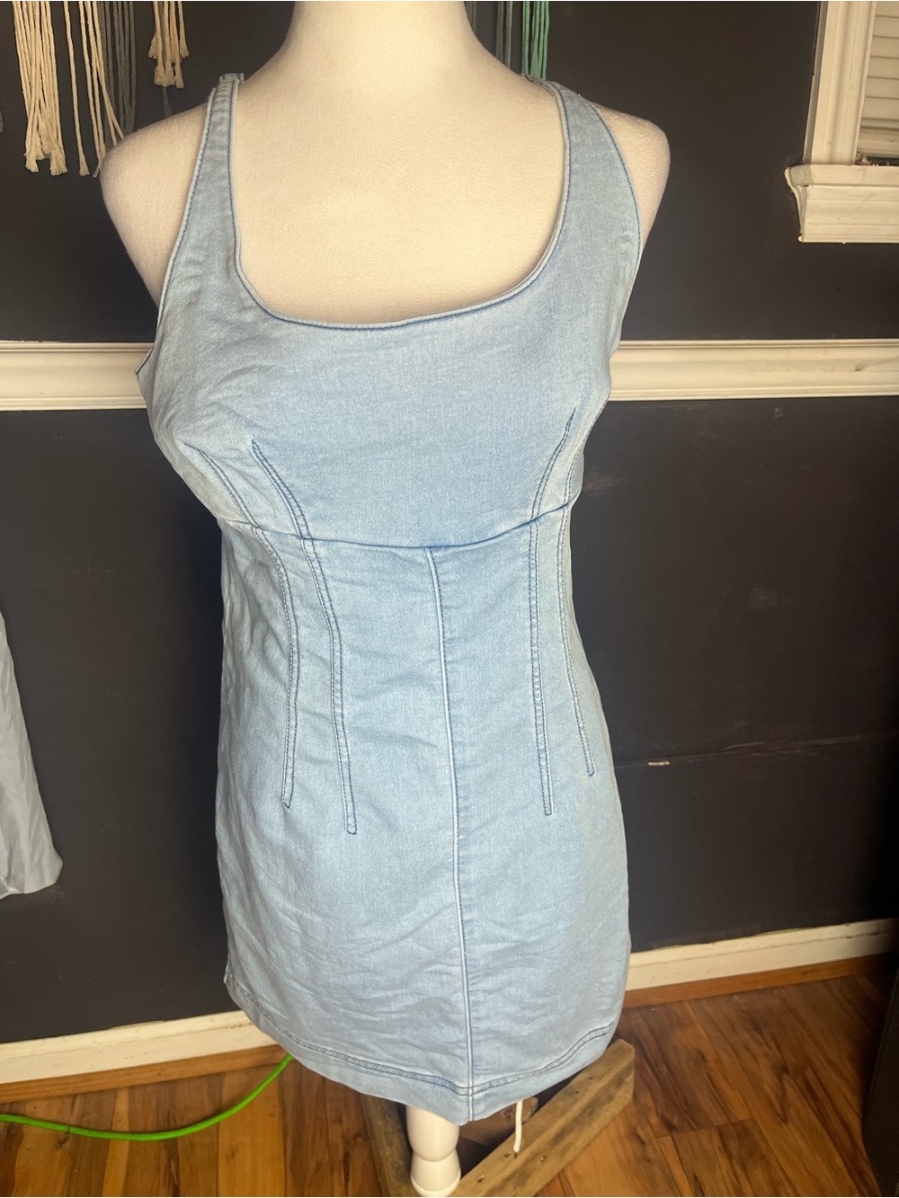 No boundaries size small blue denim dress